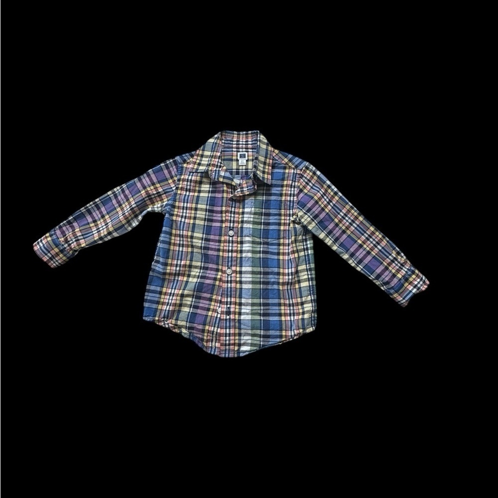 Janie & Jack Plaid Shirt 2T k243
